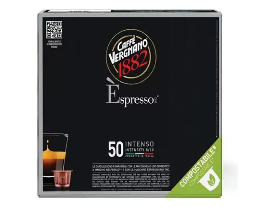 Compatible Nespresso Caffé Vergnano Intenso X50