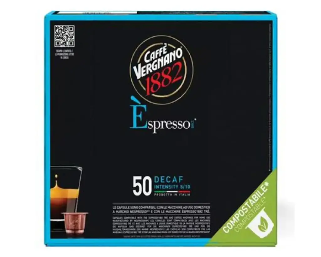 Compatible Nespresso Caffé Vergnano Decaféine X50