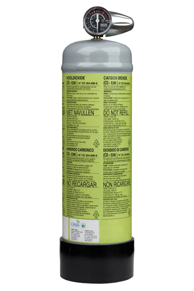 [CO2] Cartouche Gaz CO2 (Capacité Moyenne de 240 L)